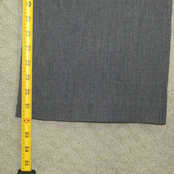 Loft Curvy Women's 10 Grey Dress Pants - Picture 4 of 9